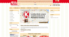 Desktop Screenshot of kelmyshop.com